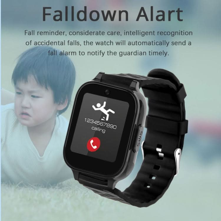 RF-V52-A 1.85 inch Screen GPS Smart Tracker WatchBand Support SOS Call / Health Monitoring For Asia / Europe / Africa / Australia