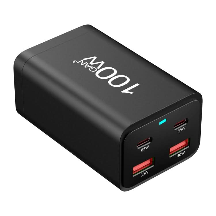 2A2C-100W GaN Pro 100W USB x 2, USB-C / Type-C x 2 Fast Charger