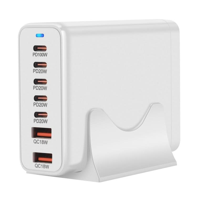 5C2A-220W GaN 220W USB x 2, USB-C / Type-C x 5 Fast Charger