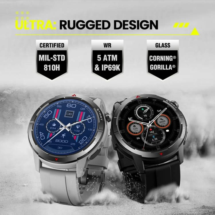 Zeblaze Stratos 3 Ultra 1.43 inch Screen Rugged Outdoor Sports GPS Smart Watch