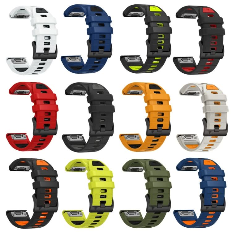 Official Two Color Quick Release Silicone Watch Band