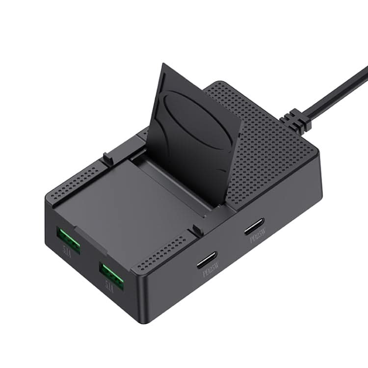 CY-PC03 50W 2 Type-C 2 USB Multi Ports Sharing Travel Charger