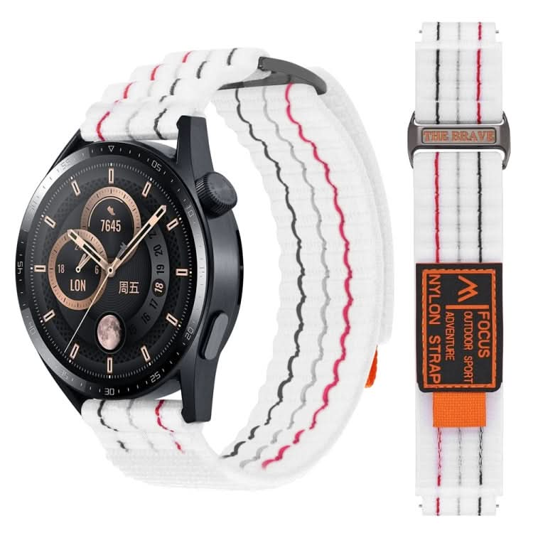 Dual-Section Sports Style Nylon Loop Watch Band