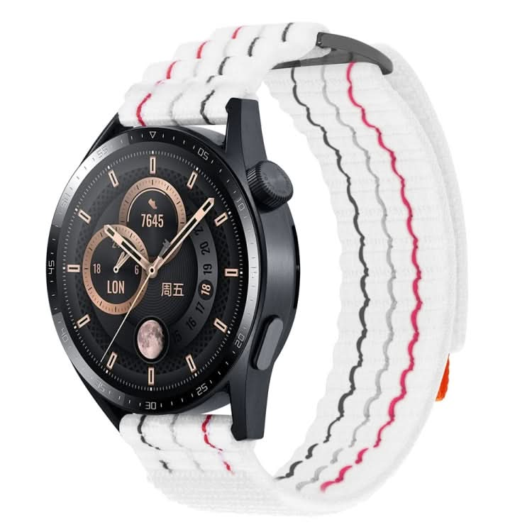 Dual-Section Sports Style Nylon Loop Watch Band