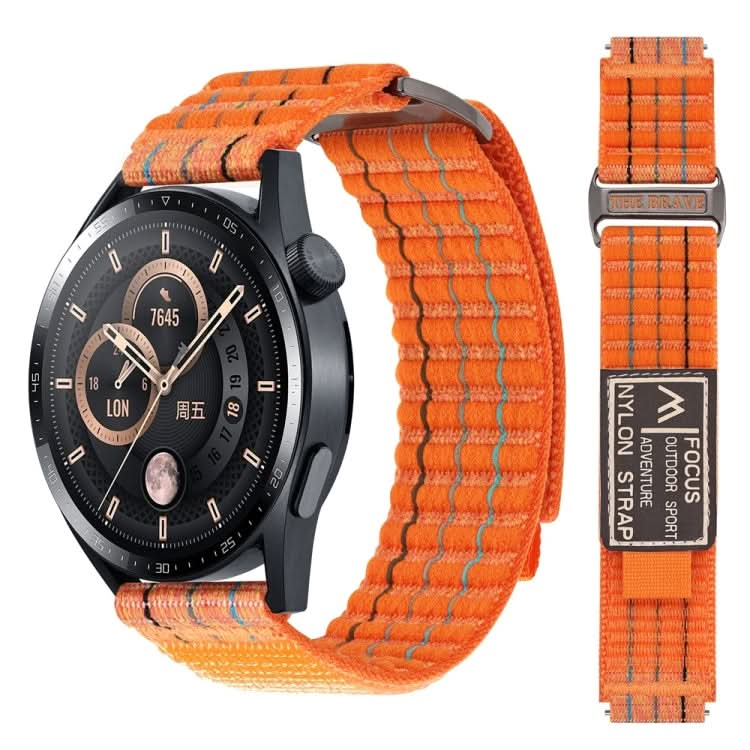 Dual-Section Sports Style Nylon Loop Watch Band