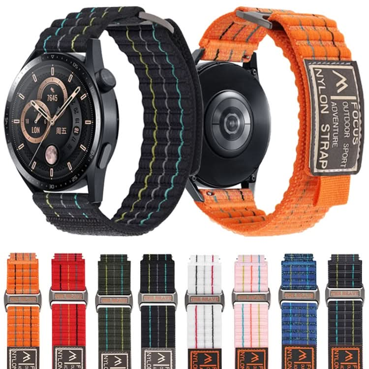 Dual-Section Sports Style Nylon Loop Watch Band