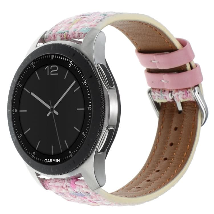 Woolen Hybrid Leather Watch Band