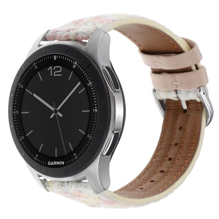 Woolen Hybrid Leather Watch Band