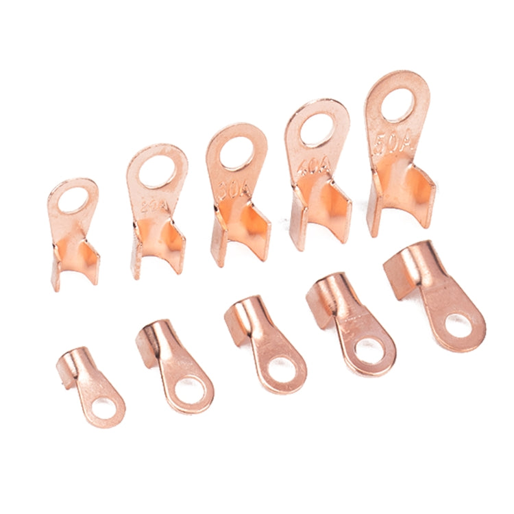 70 PCS Icstation Open Barrel Pure Copper Ring Lug Wire Crimp Terminals Assortment Kit ÎҵÄÉ̵ê