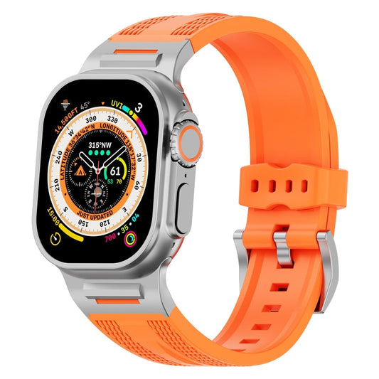 Trailblazer Woven Texture Silicone Watch Band