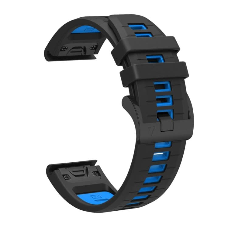 Two Color Quick Release Silicone Watch Band with Tool