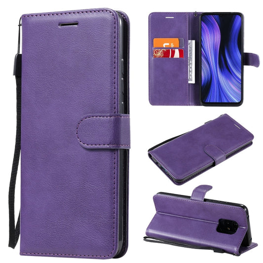 Solid Color Horizontal Flip Protective Leather Case with Holder & Card Slots & Wallet & Photo Frame & Lanyard My Store