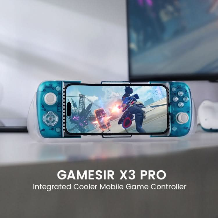 GameSir X3 Pro Northern Lights Cooling Stretchable Game Controller