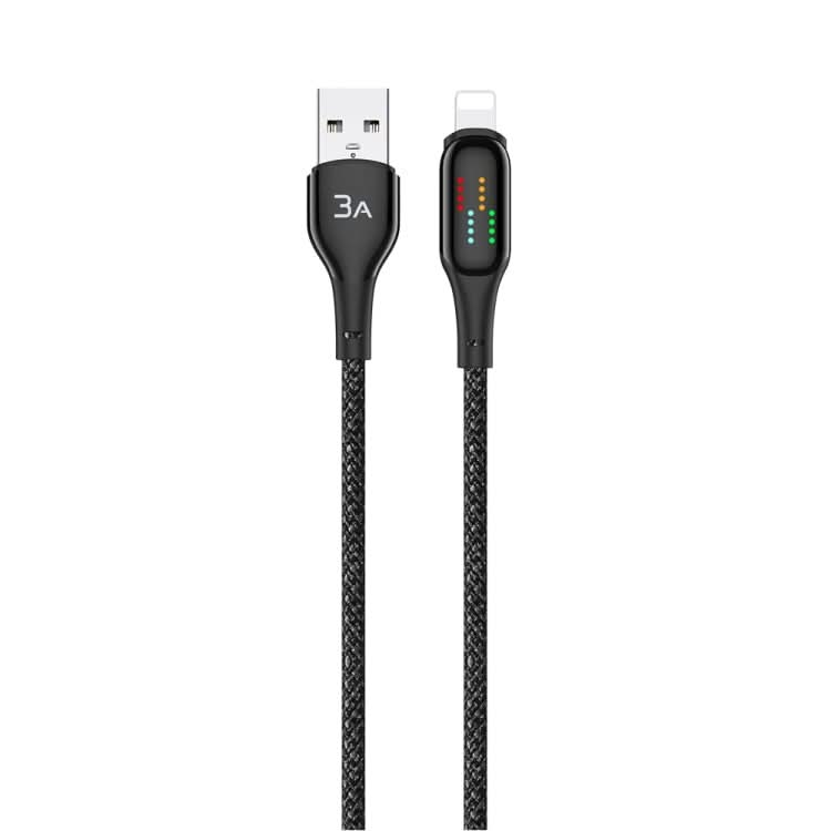 TOTUDESIGN CB-18-L 1.2m Glowing USB-A to 8 Pin Charging Data Cable