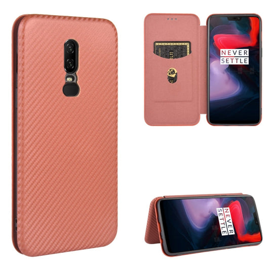 Carbon Fiber Texture Magnetic Horizontal Flip TPU + PC + PU Leather Case with Card Slot, Series 2 My Store