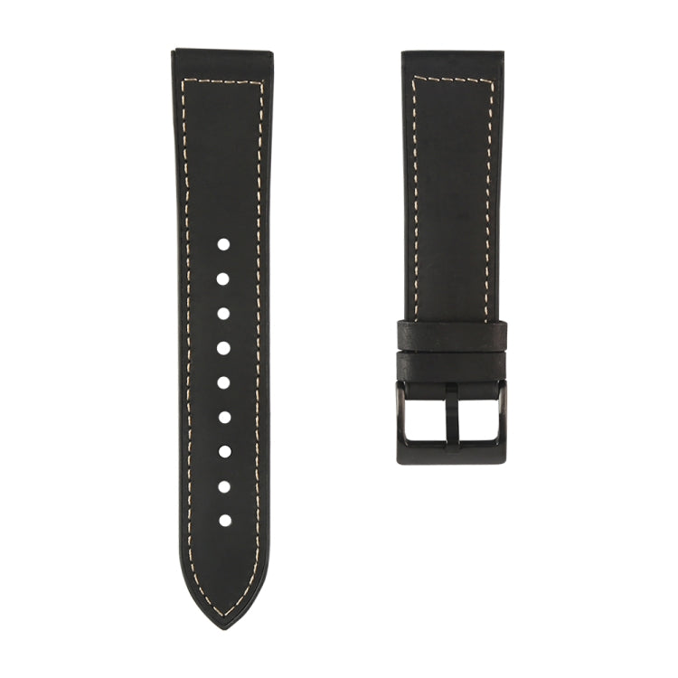 TPU + Leather Replacement Strap Watchband