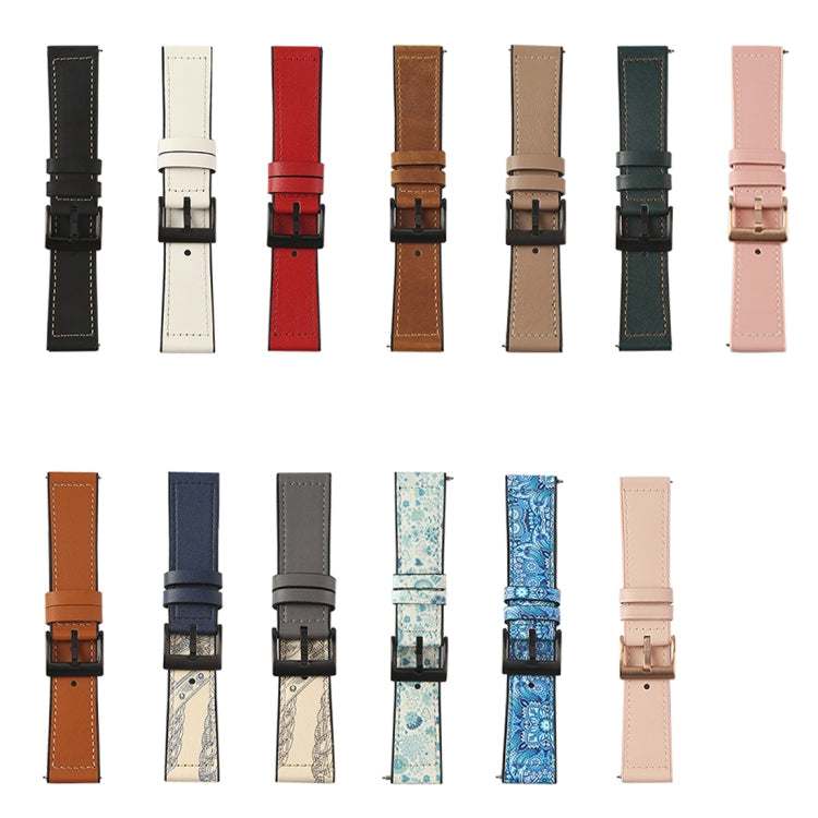 TPU + Leather Replacement Strap Watchband