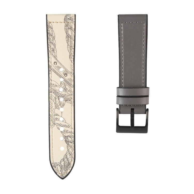 TPU + Leather Replacement Strap Watchband