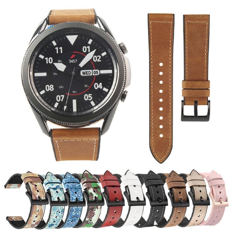 TPU + Leather Replacement Strap Watchband