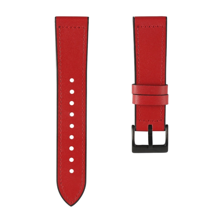 TPU + Leather Replacement Strap Watchband