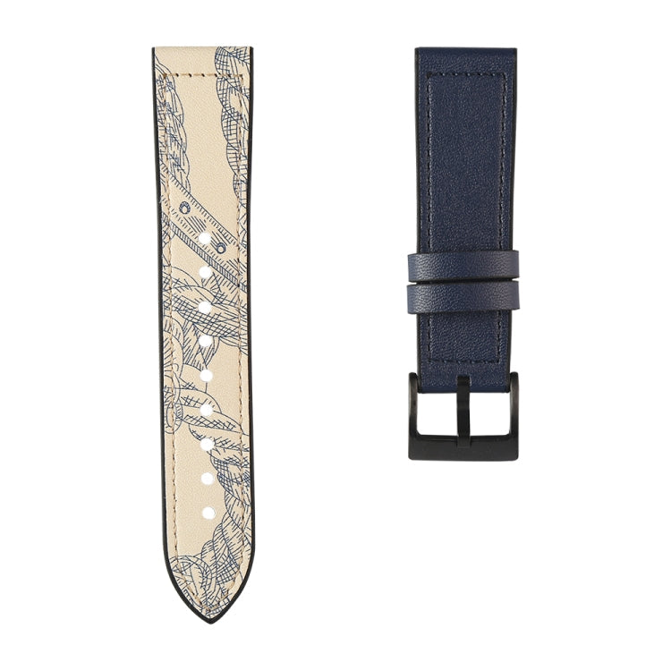 TPU + Leather Replacement Strap Watchband