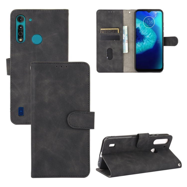 Solid Color Skin Feel Magnetic Buckle Horizontal Flip Calf Texture PU Leather Case with Holder & Card Slots & Wallet, Series 3 My Store