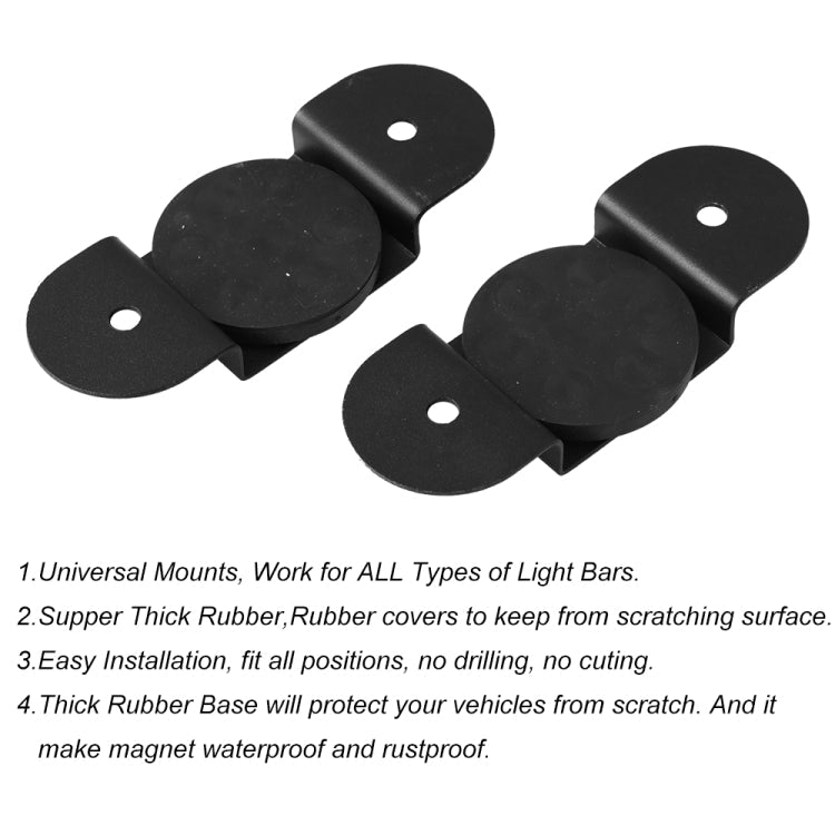 Universal Magnetic Base Powerful Mount Bracket Sucker Holder Roof / Hood LED Light Bar Offroad ÎҵÄÉ̵ê