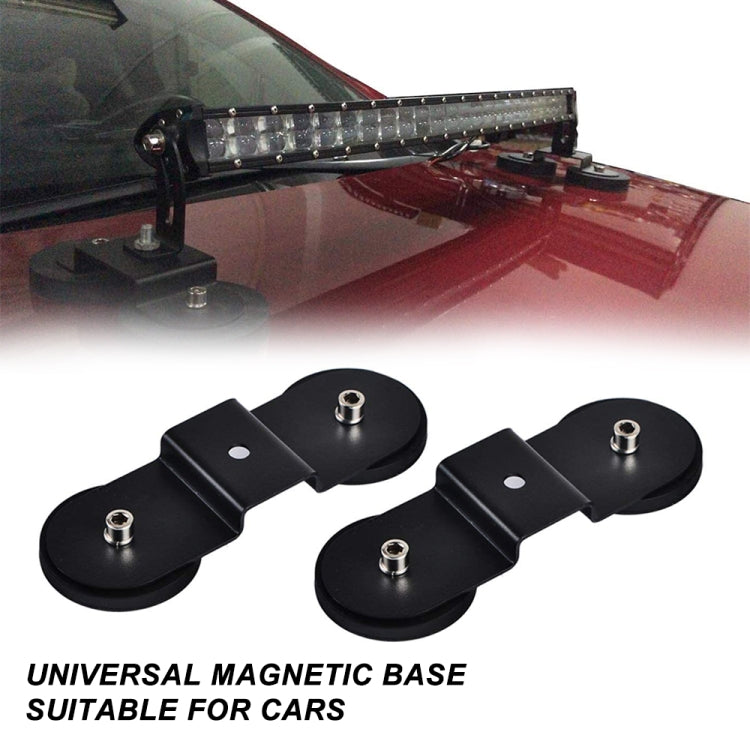 Universal Magnetic Base Powerful Mount Bracket Sucker Holder Roof / Hood LED Light Bar Offroad