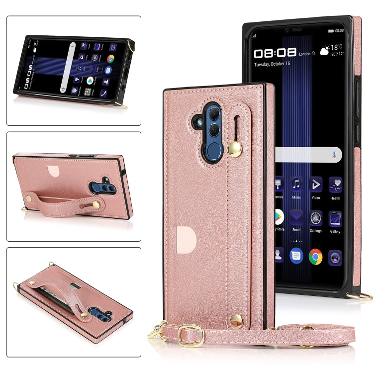 Wrist Strap PU+TPU Shockproof Protective Case with Crossbody Lanyard & Holder & Card Slot, Series 2 My Store