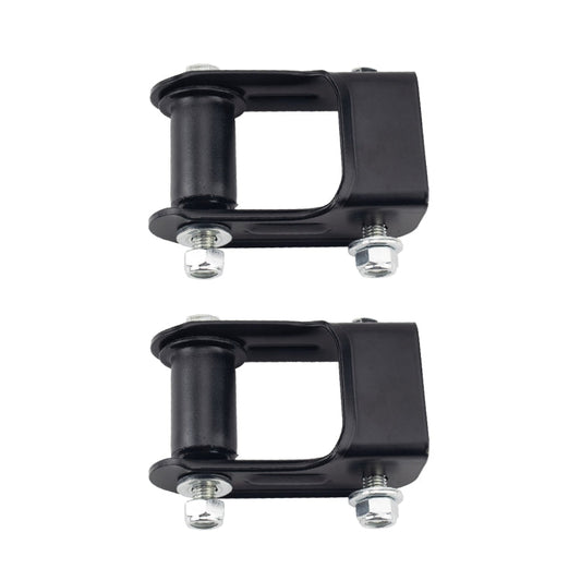 2 PCS Car Rearward Position Leaf Spring Shackle Kit 15665302 for Chevrolet-Reluova