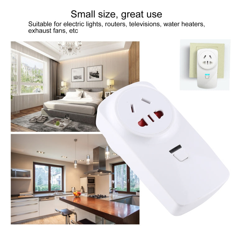 AK-DL220 220V Smart Wireless Remote Control Socket with Remote Control Reluova