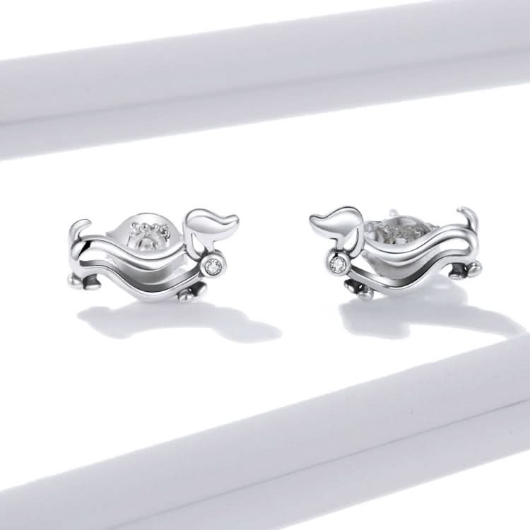 S925 Sterling Silver Cute Dog Women Earrings Reluova