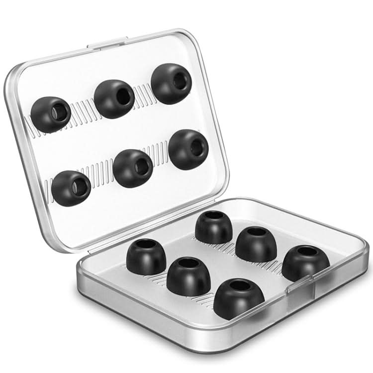 12 PCS Wireless Earphone Replaceable Memory Foam Ear Cap Earplugs for AirPods Pro, with Storage Box