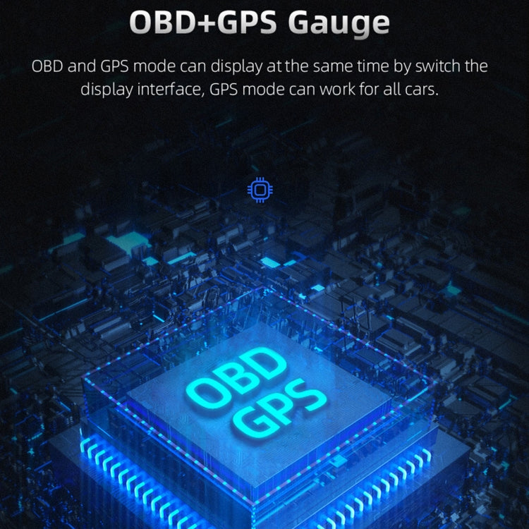 AP-1 Car HUD Head-up Display OBD GPS Driving Computer Code Table