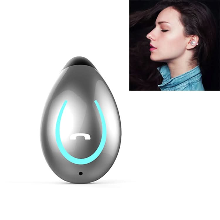 YX08 Ultra-light Ear-hook Wireless V5.0 Bluetooth Earphones Ear Clip Stereo Bluetooth Headset with Mic