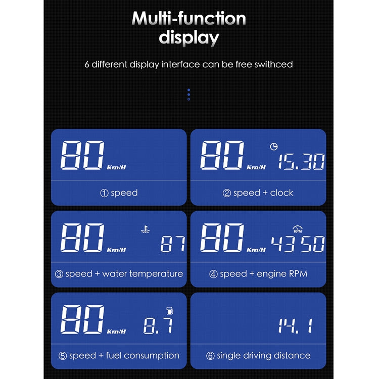 L3 HUD Head-up Display Car OBD2 Digital Display ÎҵÄÉ̵ê