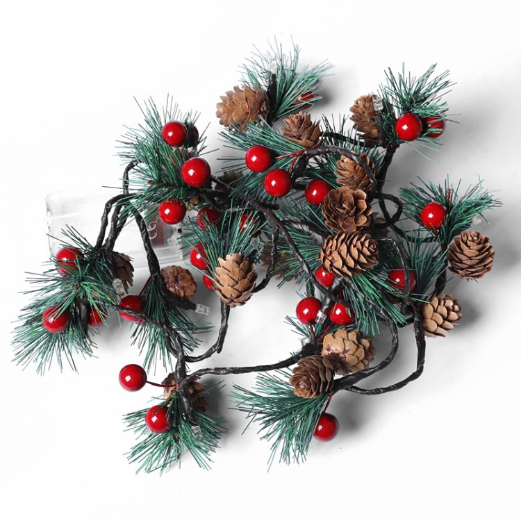 Christmas Pine Needles Colorful Light String Lamp  Length: 2m My Store