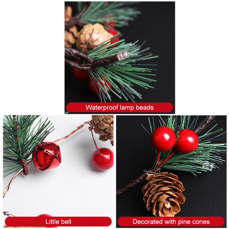 Christmas Pine Needles Colorful Light String Lamp  Length: 2m My Store