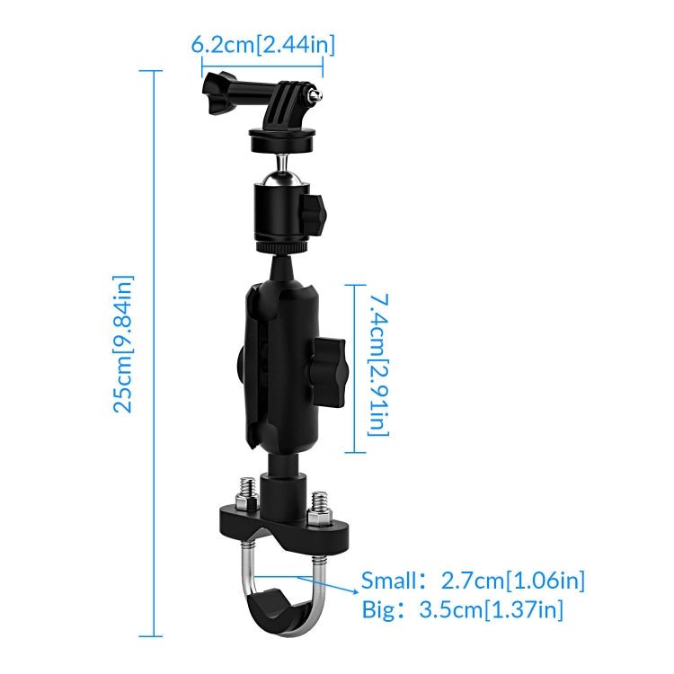 CS-1190A2 Motorcycle Bike Action Camera Recorder Mobile Phone Fixing Bracket Holder, Handlebar Version ÎҵÄÉ̵ê