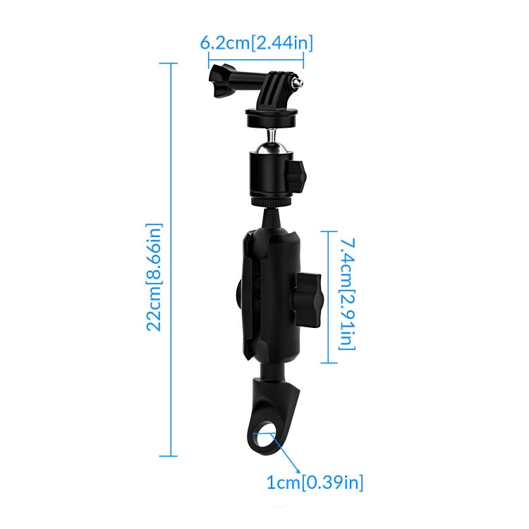 CS-1134B1 Motorcycle Bike Action Camera Recorder Mobile Phone Fixing Bracket Holder, Mirror Holder Version ÎҵÄÉ̵ê