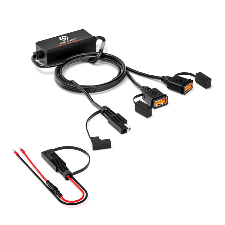 WUPP CS-1186A1 Motorcycle SAE Dual USB Fast Charging Charger ÎҵÄÉ̵ê