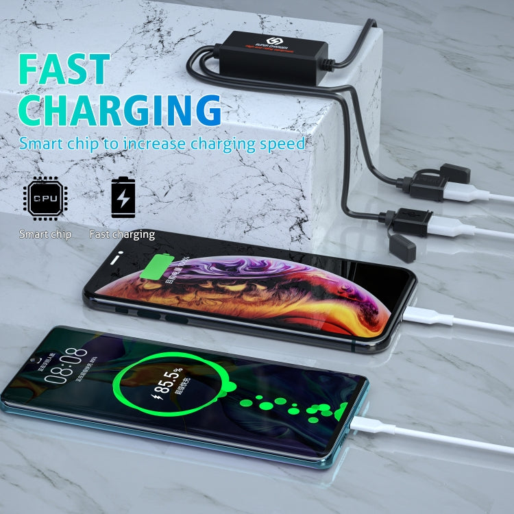 WUPP CS-1186A1 Motorcycle SAE Dual USB Fast Charging Charger ÎҵÄÉ̵ê