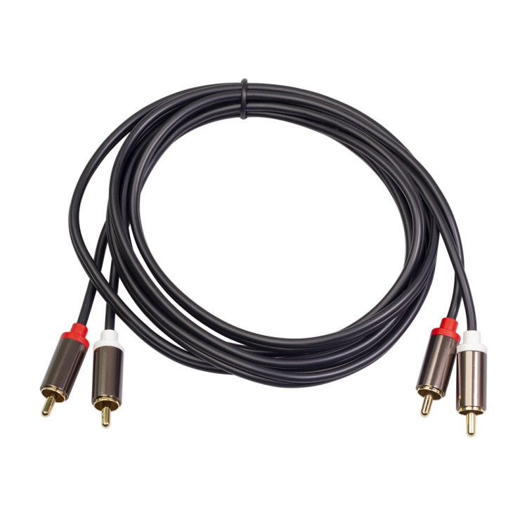 2 x RCA to 2 x RCA Gold-plated Audio Cable-Reluova