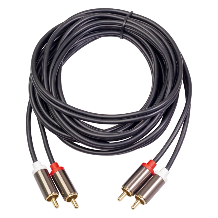 2 x RCA to 2 x RCA Gold-plated Audio Cable-Reluova