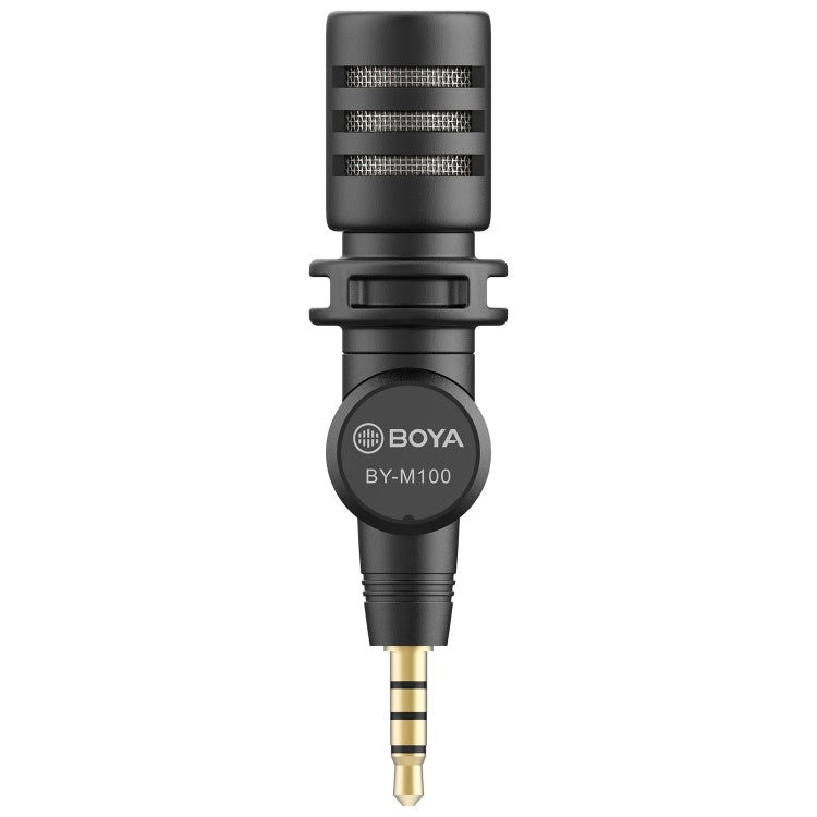 BOYA BY-M110 3.5mm Interface Mini Omnidirectional Condenser Microphone My Store