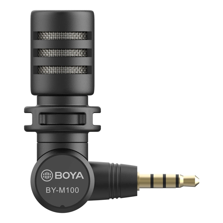 BOYA BY-M110 3.5mm Interface Mini Omnidirectional Condenser Microphone