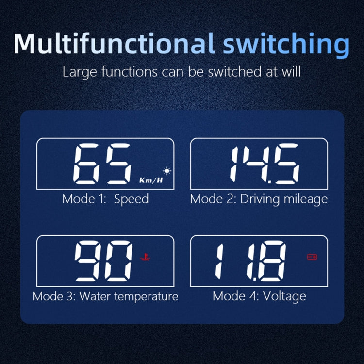 C100 Car HUD Head-up Display OBD2 Fault Code Elimination Overspeed / Fault Alarm ÎҵÄÉ̵ê