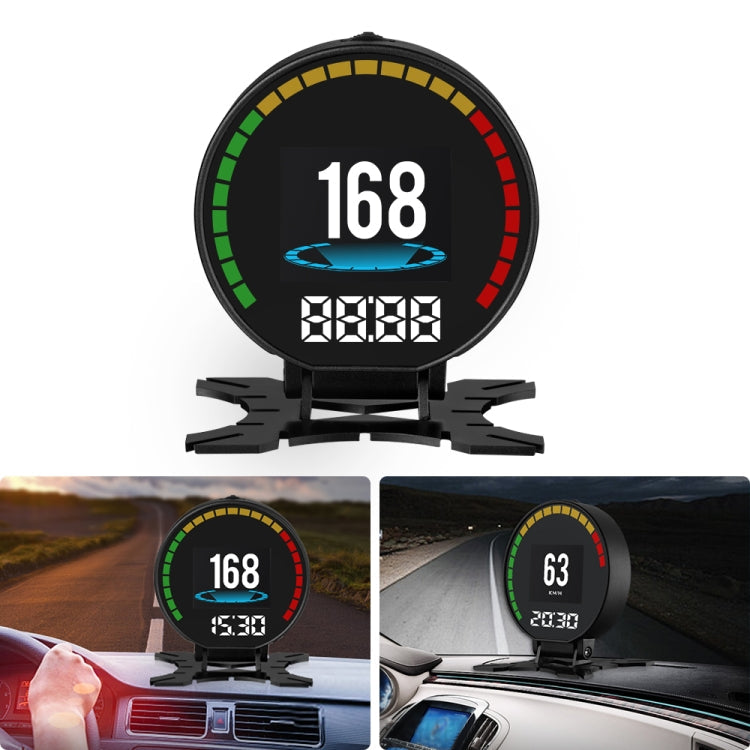 P15 OBD2 Car HUD Head-up Display Water Temperature / Vehicle Speed / Voltage ÎҵÄÉ̵ê