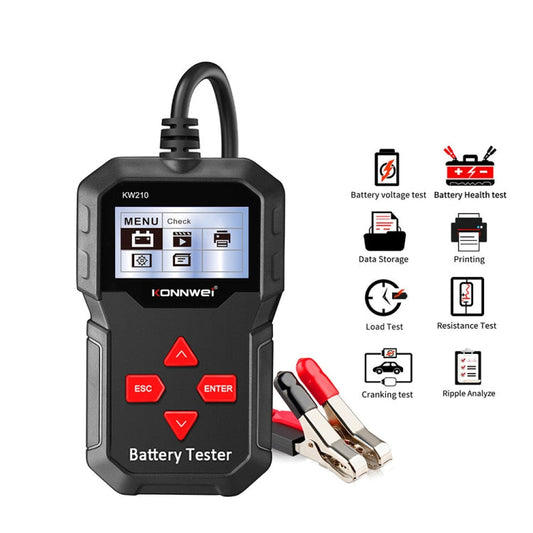 KONNWEI KW210 Car Battery Test Battery Capacity Resistance Battery Detector ÎҵÄÉ̵ê