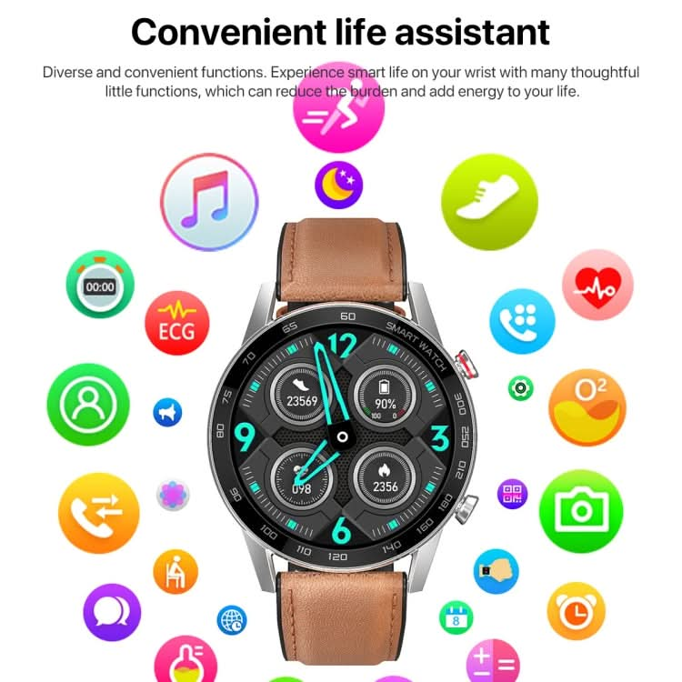 1.3 inch Touch Screen Dual-mode Bluetooth Smart Watch, Support Sleep Monitor / Heart Rate Monitor / Blood Pressure Monitoring